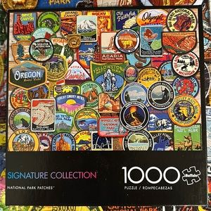 Buffalo Games 1000 Piece Puzzle - National Park Patches